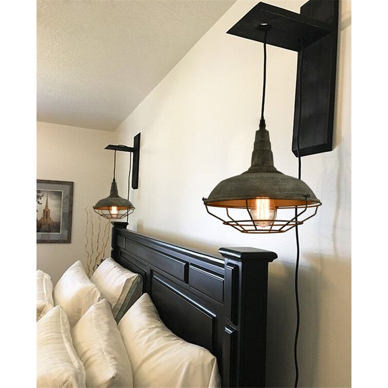 Pendant light deals with wall plug